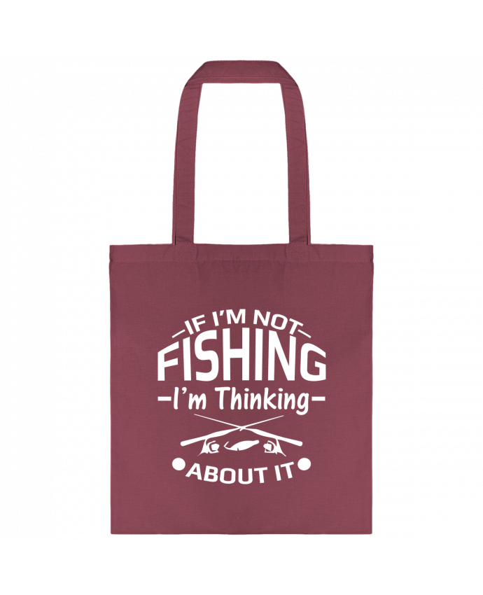 Tote-bag Fishing or Thinking about it par Original t-shirt