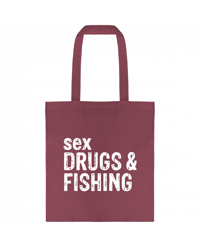Tote-bag Sex Drugs Fishing par Original t-shirt