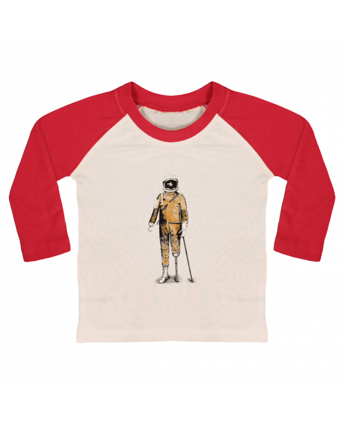 Tee-shirt Bébé Baseball ML Astropirate par Florent Bodart