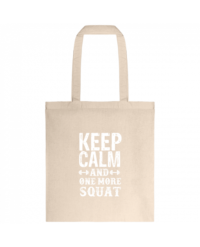 Tote-bag Keep calm and one more squat par Original t-shirt