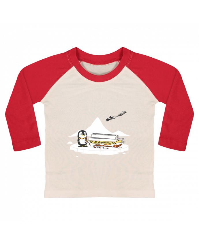 Camiseta Bebé Béisbol Manga Larga Christmas Gift por flyingmouse365
