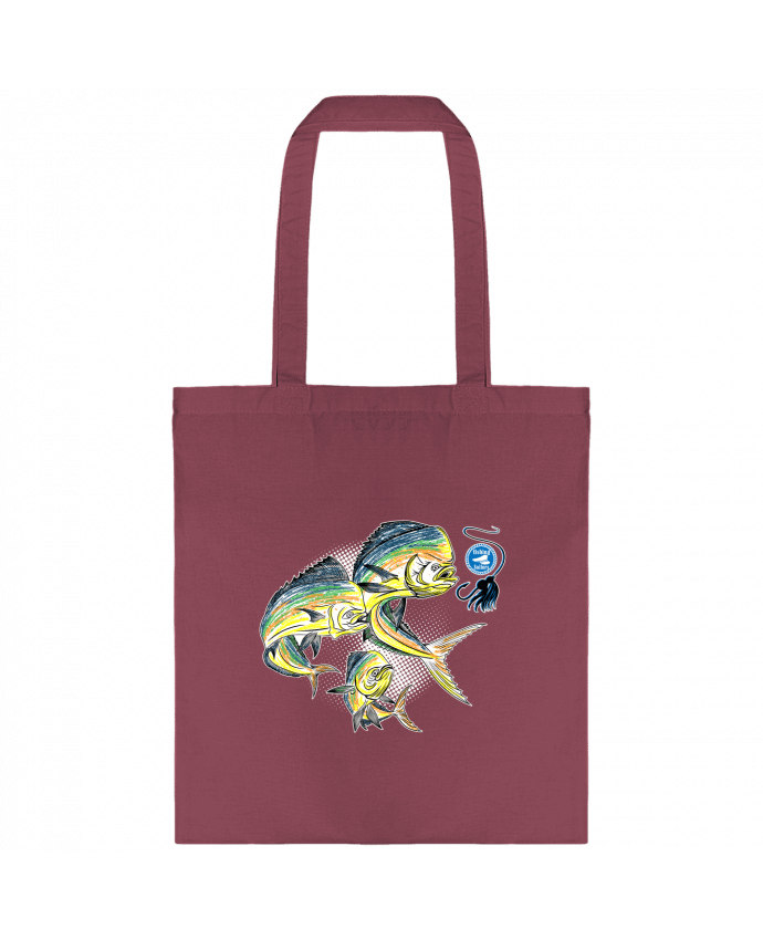 Tote-bag Awesome Fish par Original t-shirt