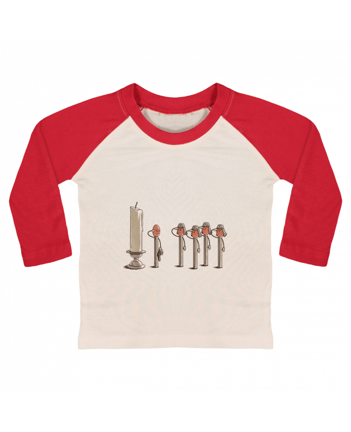 T-shirt baby Baseball long sleeve Sacrifice by flyingmouse365
