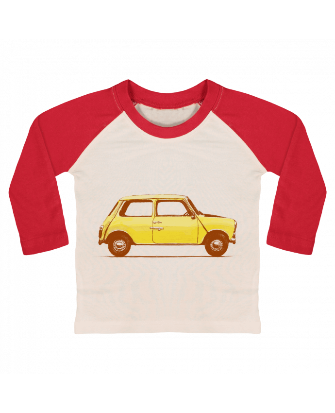 T-shirt baby Baseball long sleeve Mini by Florent Bodart