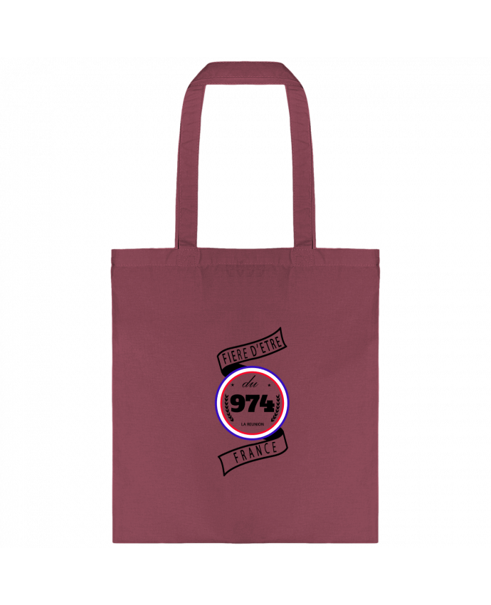 Tote-bag Fière d'être du 974 par Les Caprices de Filles