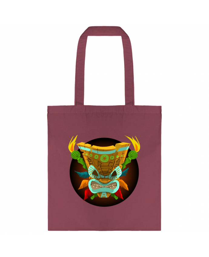 Tote-bag Masque Tiki par TOMI AX
