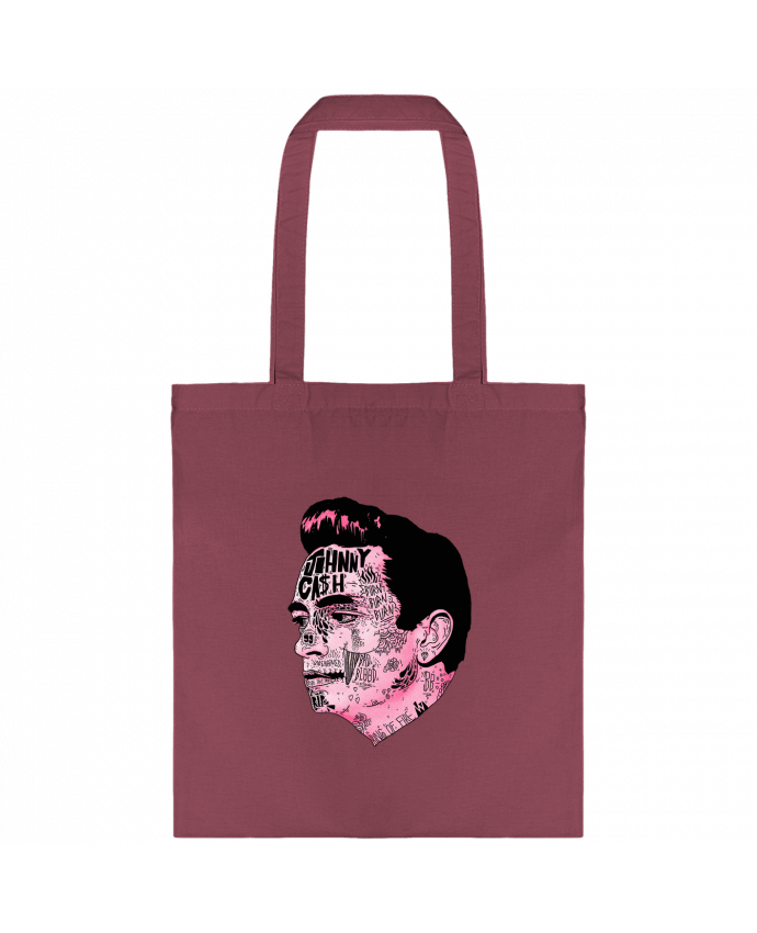 Tote-bag Johnny Cash par Nick cocozza