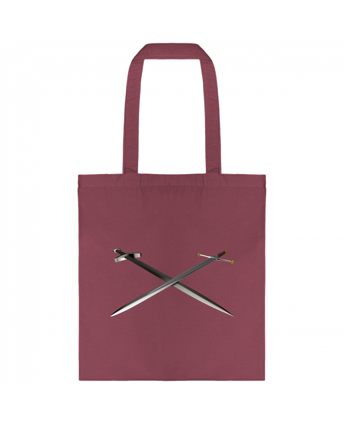 Tote-bag Epées duo par Serpico