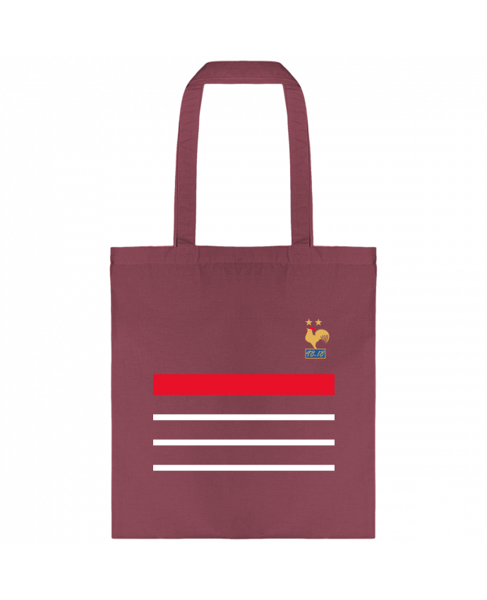 Tote Bag cotton La France Champion du monde 2018 rétro by Mhax