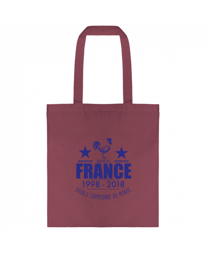 Tote-bag Equipe de france double championne du monde par Yazz