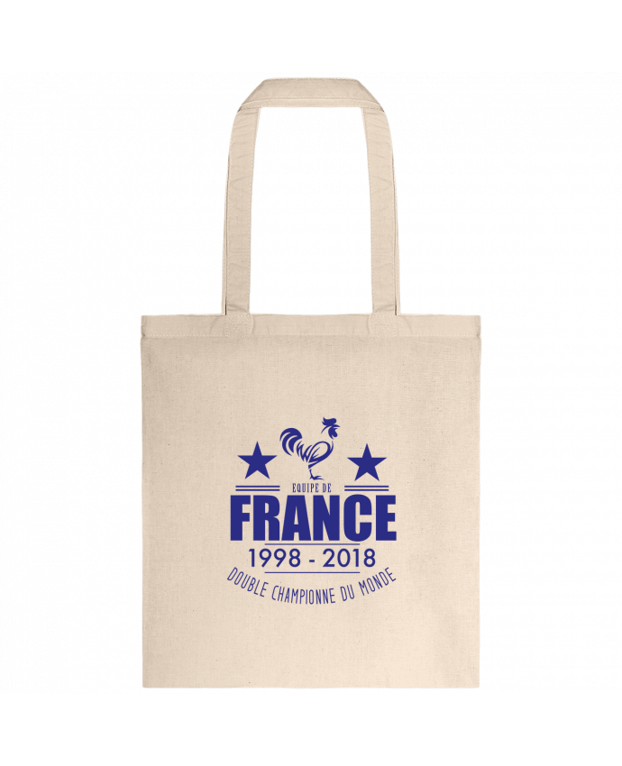 Tote-bag Equipe de france double championne du monde par Yazz