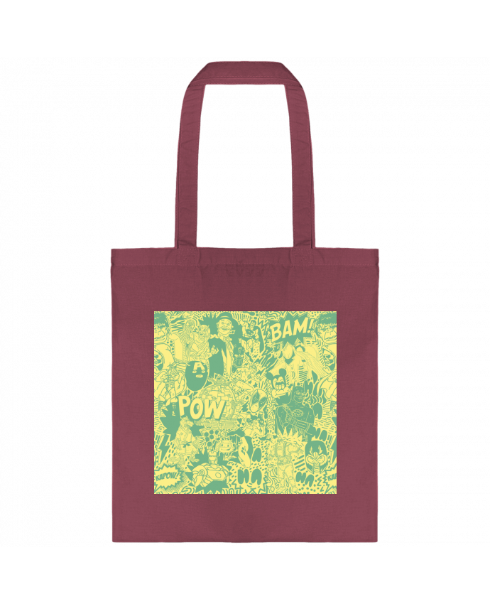 Tote-bag Comics style Pattern par Nick cocozza