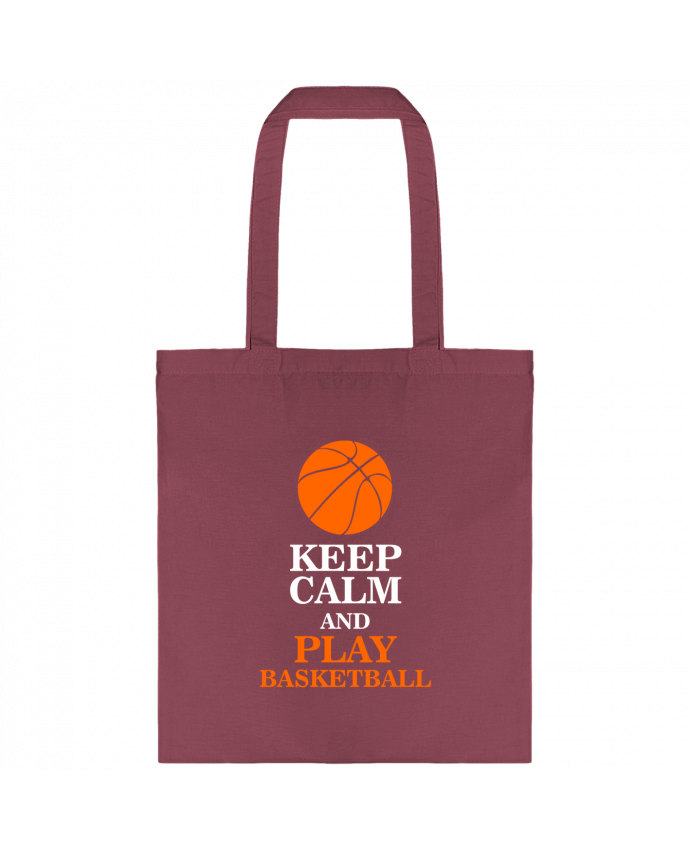 Tote-bag Keep calm and play basketball par Original t-shirt