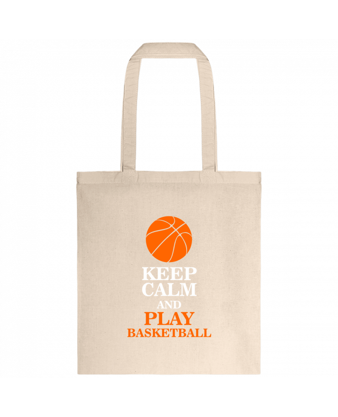 Tote-bag Keep calm and play basketball par Original t-shirt