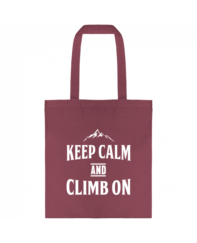 Tote-bag Keep calm and climb par Original t-shirt