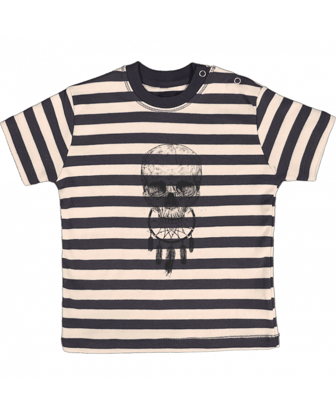 Camiseta Bebé a Rayas Dream Forever por Balàzs Solti