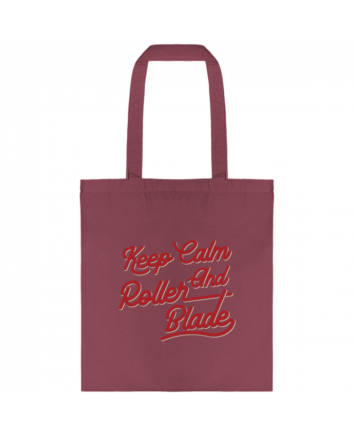 Tote-bag Keep calm and rollerblade par Original t-shirt