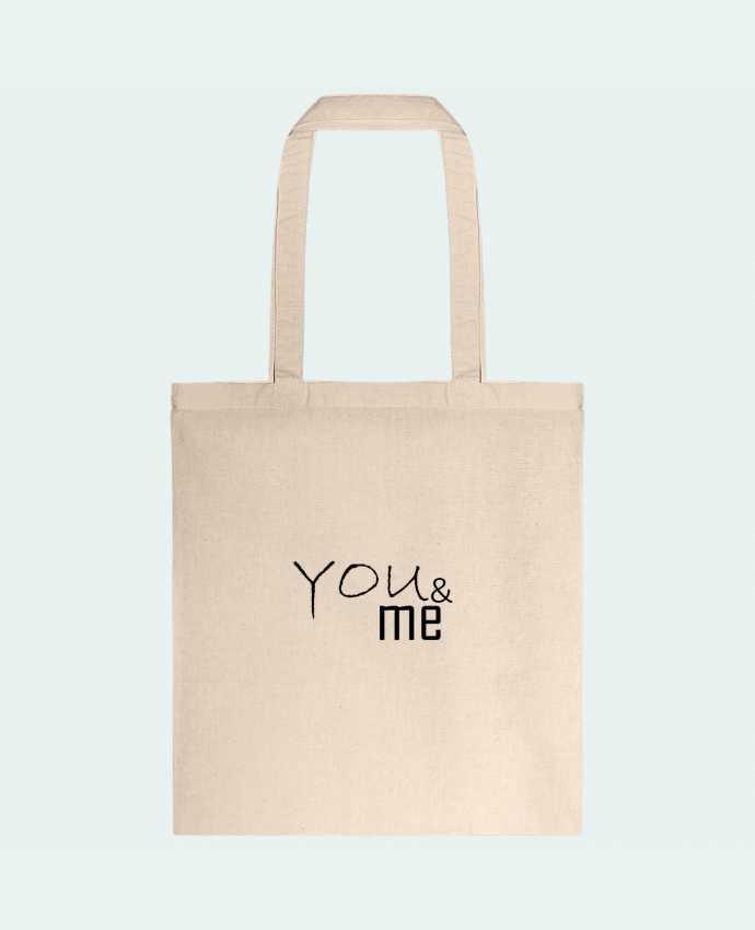 Tote-bag YOU&ME 1 par Lapagedepauline 