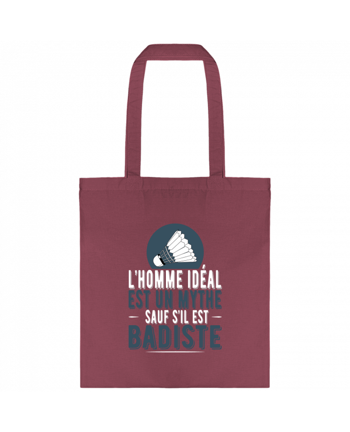 Tote-bag Homme Badiste Badminton par Original t-shirt