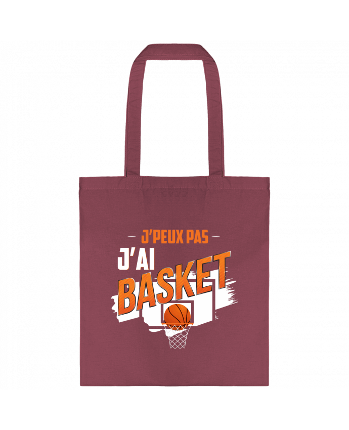 Tote-bag J'peux pas j'ai basket par Original t-shirt