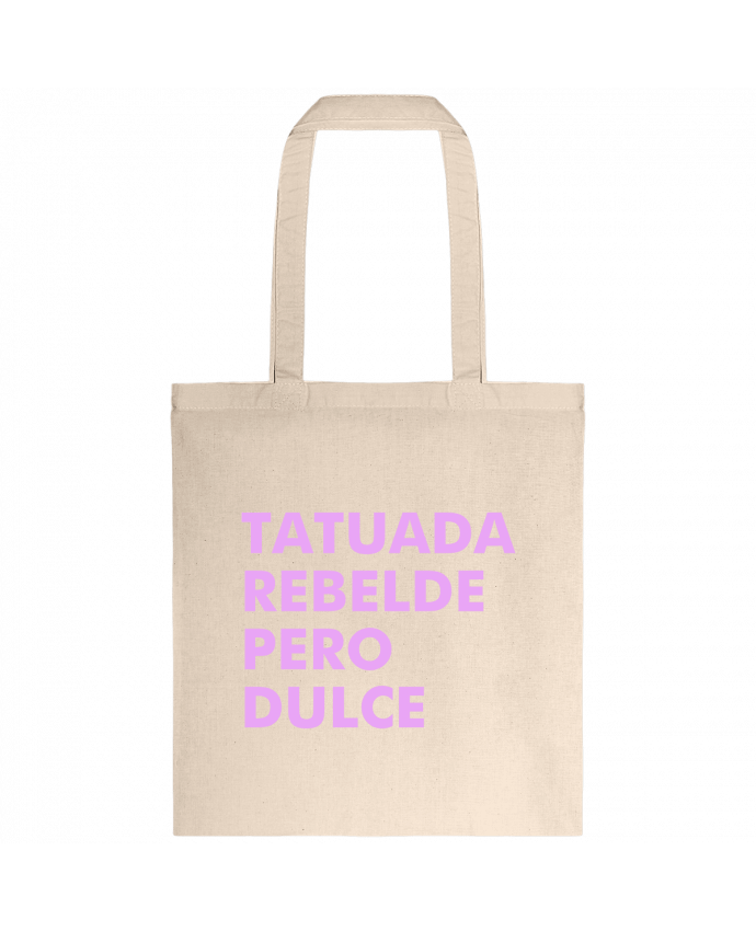 Tote-bag Tatuada rebelde pero dulce par tunetoo