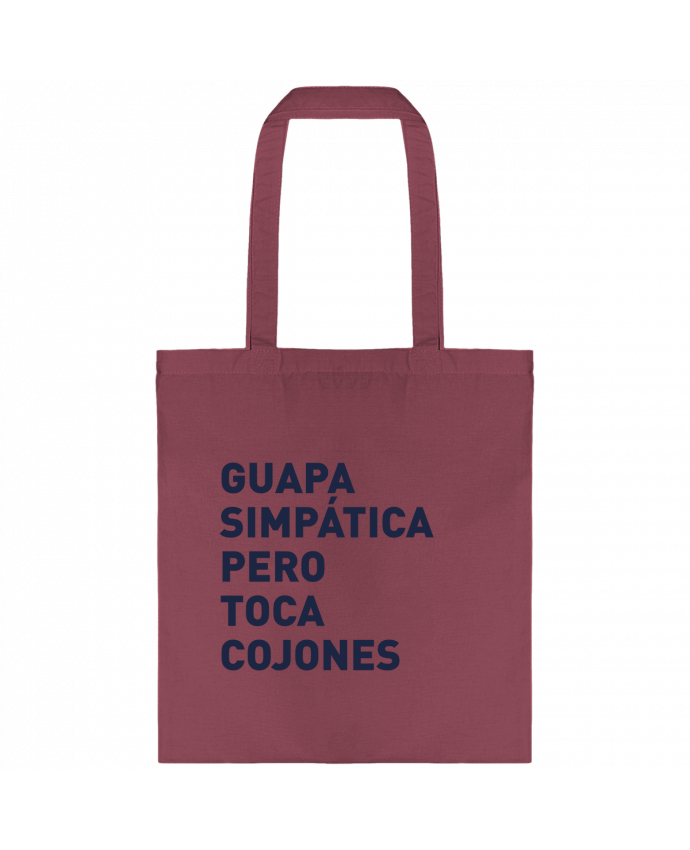 Tote-bag Guapa simpatica pero toca cojones par tunetoo
