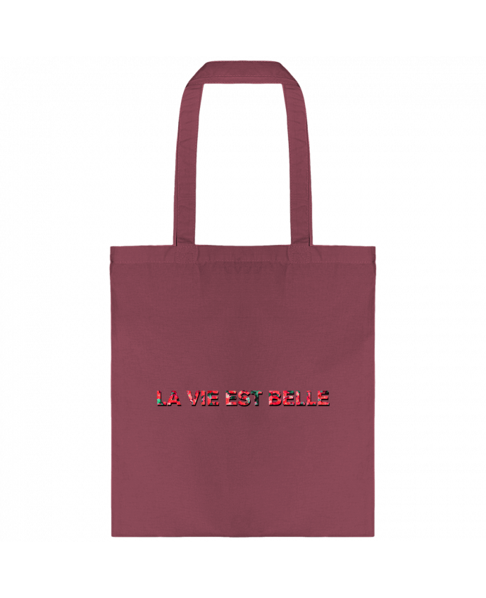 Tote-bag La vie est belle par tunetoo