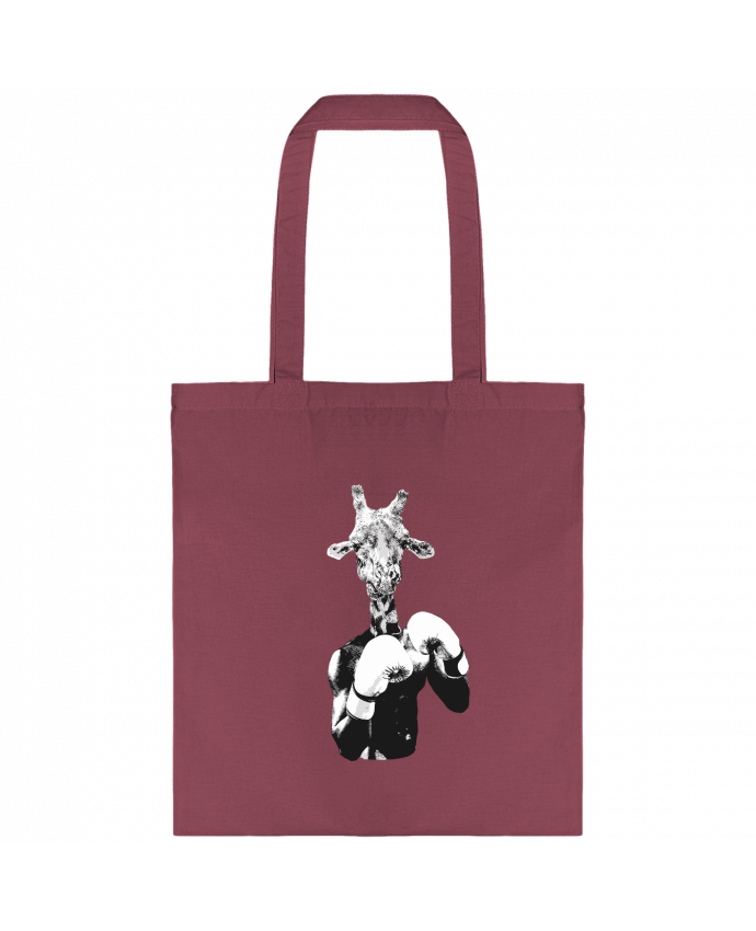 Bolsa de Tela de Algodón Girafe boxe por justsayin