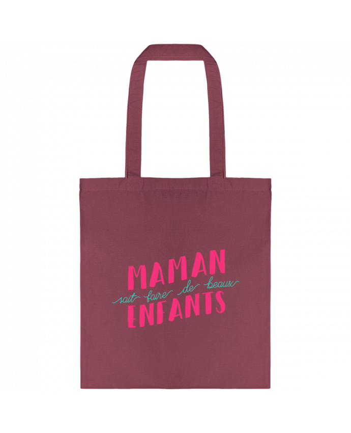 Tote-bag Maman sait faire de beaux enfants par tunetoo