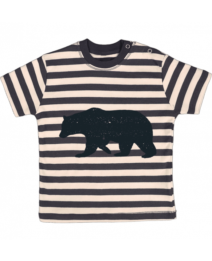 T-shirt baby with stripes Bar by Florent Bodart