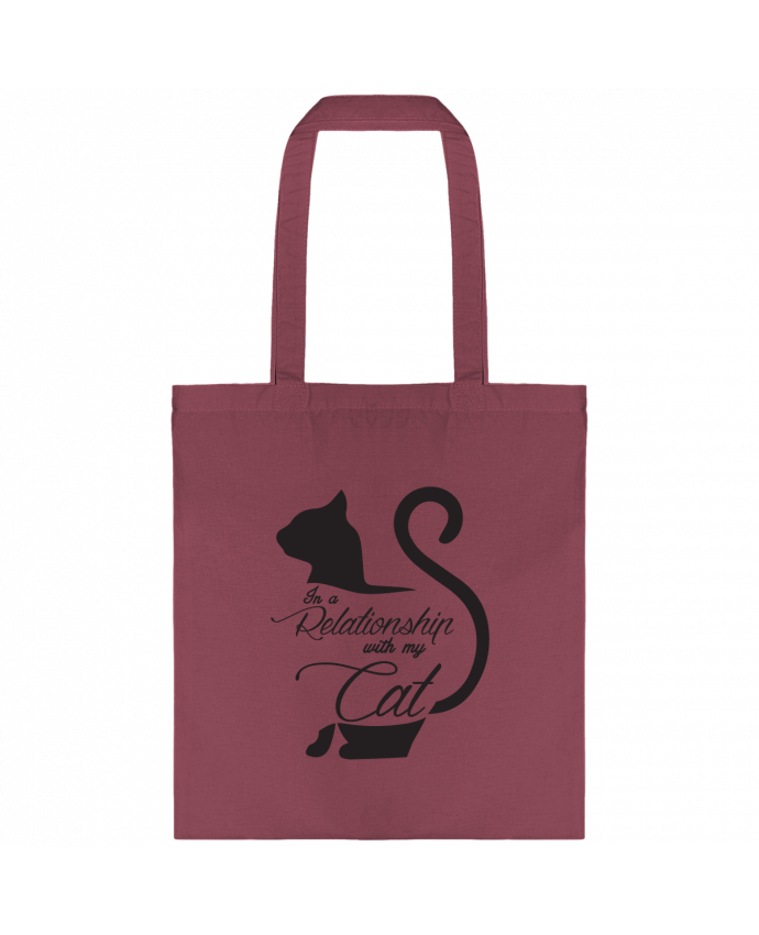 Tote-bag In a relationship with my cat par tunetoo