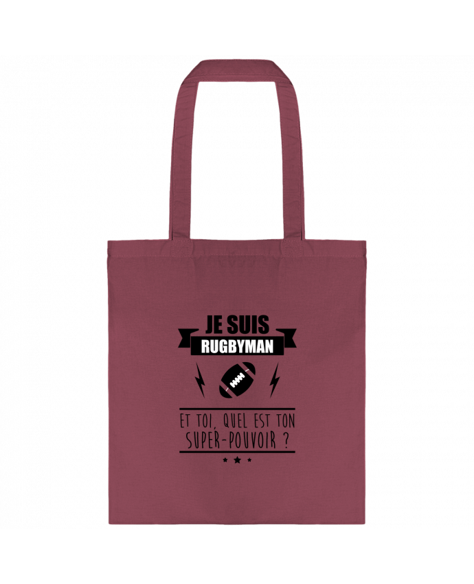 Tote-bag Je suis rugbyman et toi, quel est ton super-pouvoir ? par Benichan