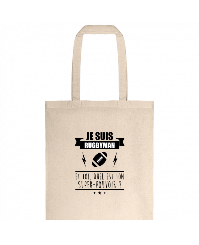 Tote-bag Je suis rugbyman et toi, quel est ton super-pouvoir ? par Benichan