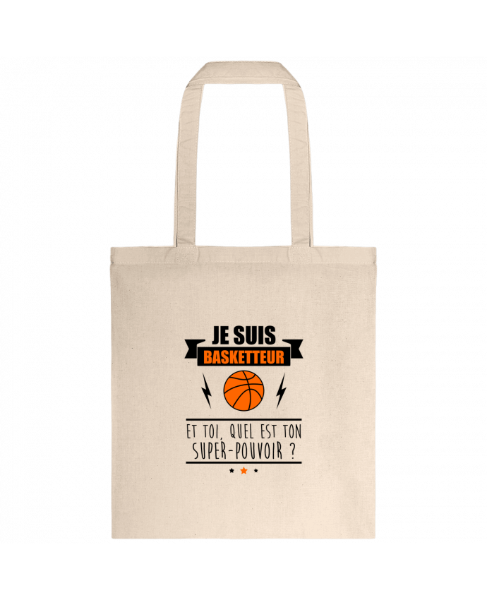 Tote-bag Je suis basketteur et toi, quel est ton super-pouvoir ? par Benichan