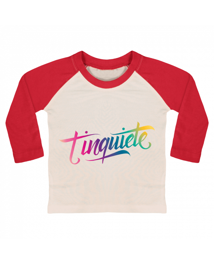 T-shirt baby Baseball long sleeve Tinquiete by Promis