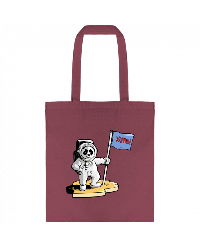 Bolsa de Tela de Algodón Panda-cosmonaute por TOMI AX