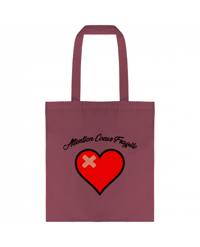 Tote-bag Coeur Fragile par funky-dude