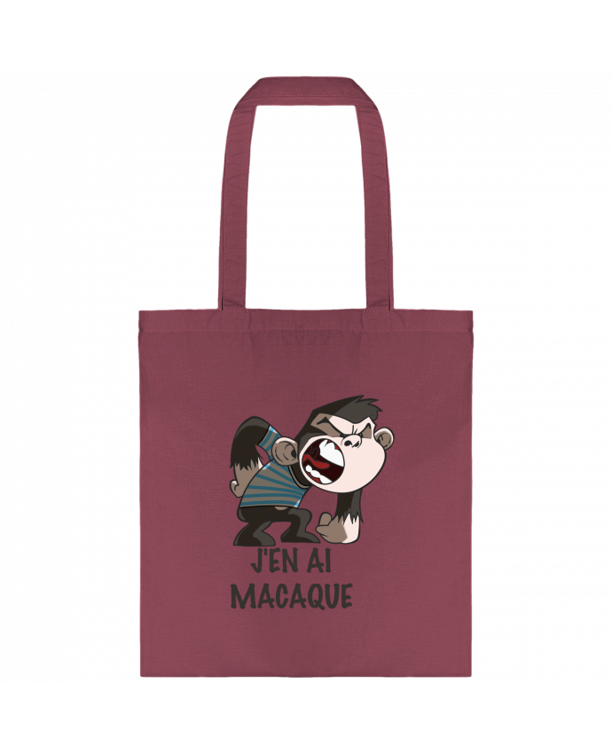 Tote-bag J'en ai macaque ! par Le Cartooniste