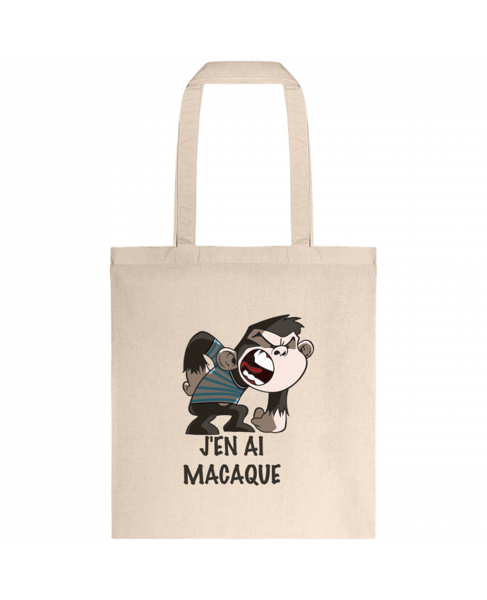 Tote-bag J'en ai macaque ! par Le Cartooniste