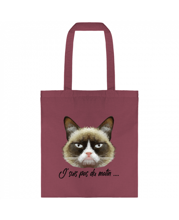 Tote-bag je suis pas du matin par DesignMe