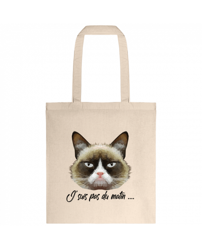 Tote-bag je suis pas du matin par DesignMe