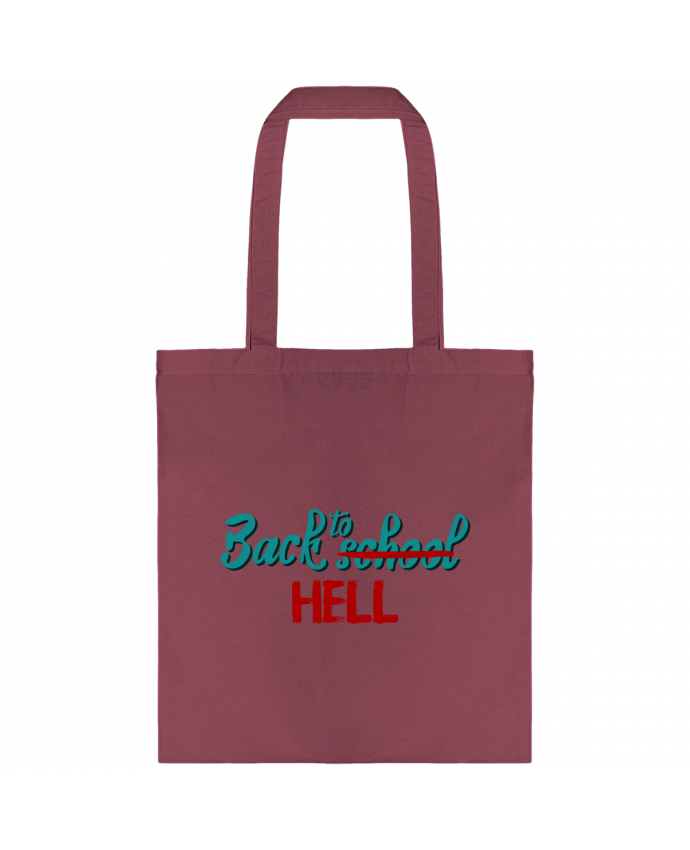 Tote-bag Back to hell par tunetoo