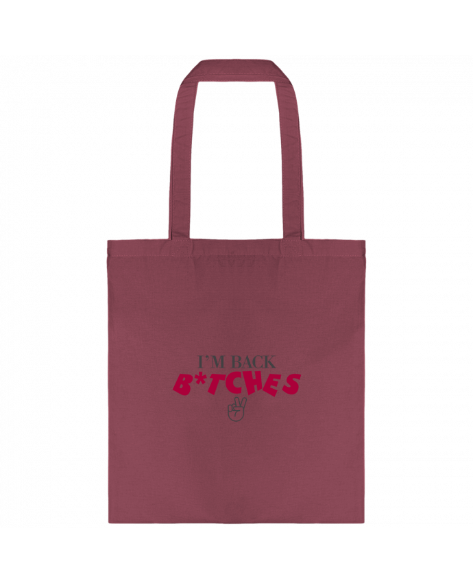 Tote-bag I'm back bitches par tunetoo