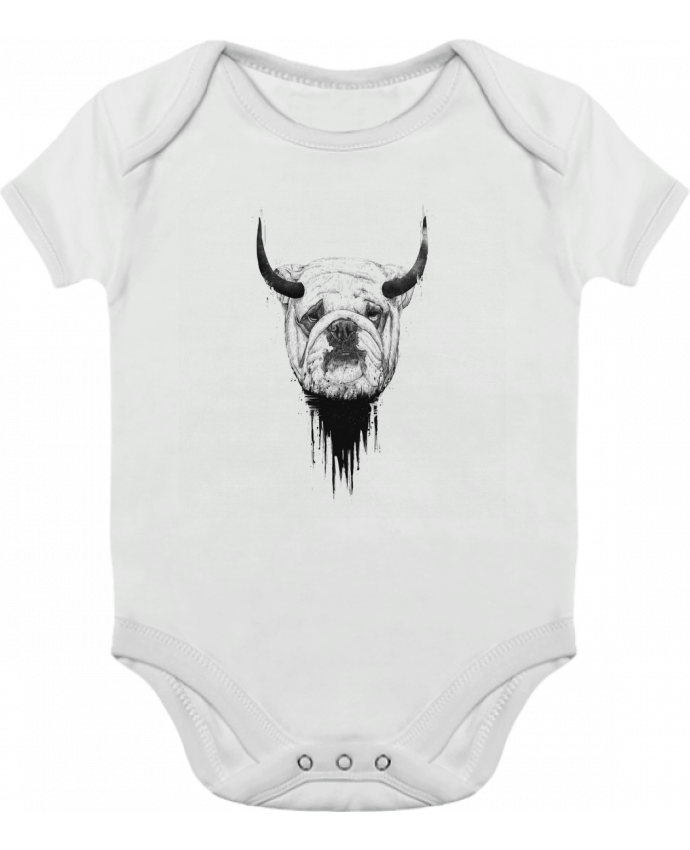 Body Bebé Contraste Bulldog por Balàzs Solti