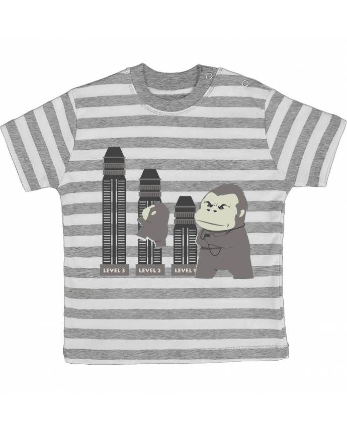 Tee-shirt bébé à rayures Training par flyingmouse365