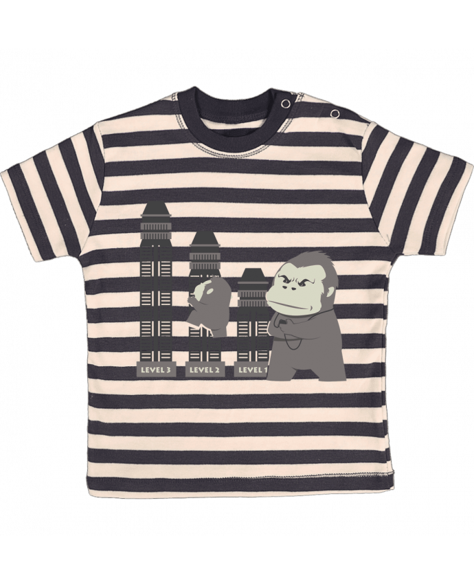 T-shirt baby with stripes Training by flyingmouse365