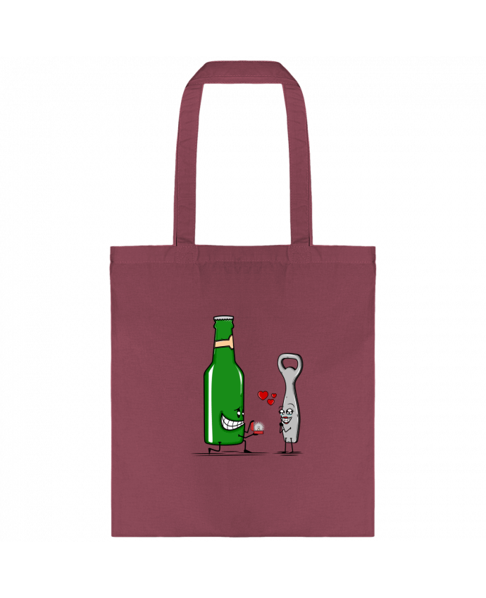 Tote-bag BEER ROMANCE par PTIT MYTHO