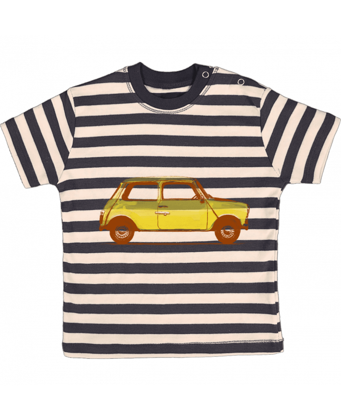 Camiseta Bebé a Rayas Mini por Florent Bodart
