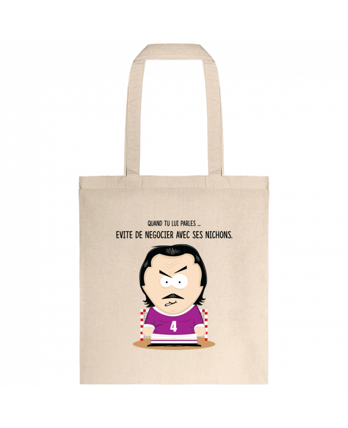 Tote-bag Jean Claude Dikkenek par PTIT MYTHO