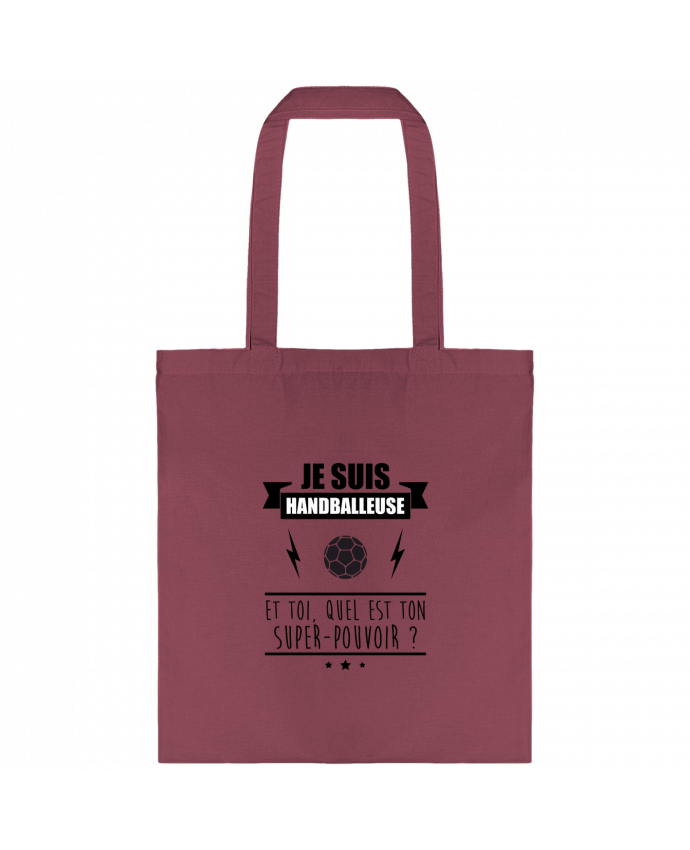 Tote-bag Je suis handballeuse et toi, quel est ton super-pouvoir ? par Benichan